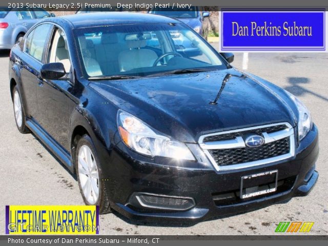 2013 Subaru Legacy 2.5i Premium in Deep Indigo Pearl