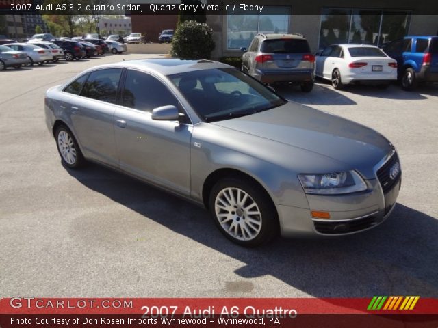 2007 Audi A6 3.2 quattro Sedan in Quartz Grey Metallic