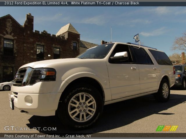 2012 Ford Expedition EL Limited 4x4 in White Platinum Tri-Coat