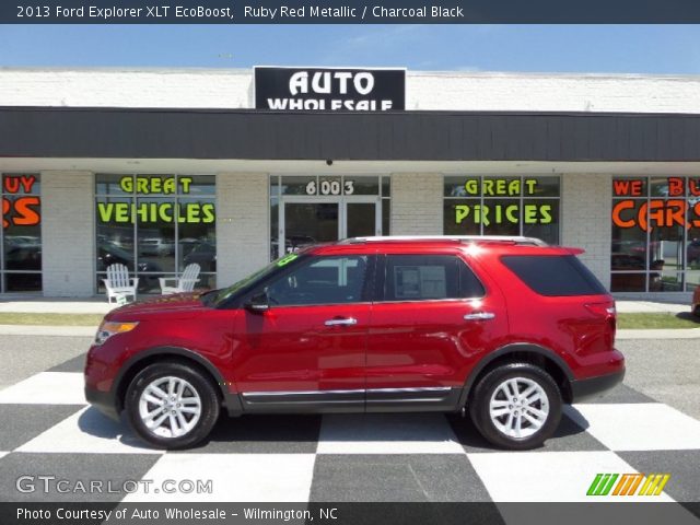 2013 Ford Explorer XLT EcoBoost in Ruby Red Metallic