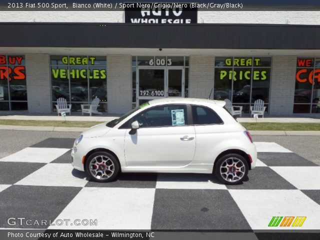 2013 Fiat 500 Sport in Bianco (White)