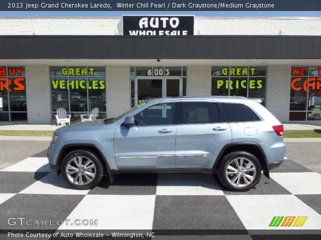 2013 Jeep Grand Cherokee Laredo in Winter Chill Pearl