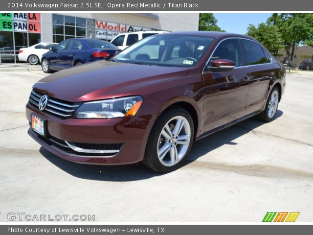 2014 Volkswagen Passat 2.5L SE in Opera Red Metallic