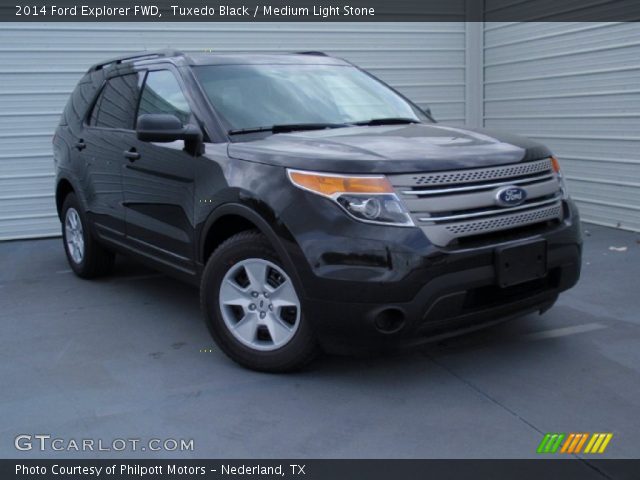 2014 Ford Explorer FWD in Tuxedo Black