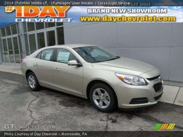2014 Chevrolet Malibu LT in Champagne Silver Metallic