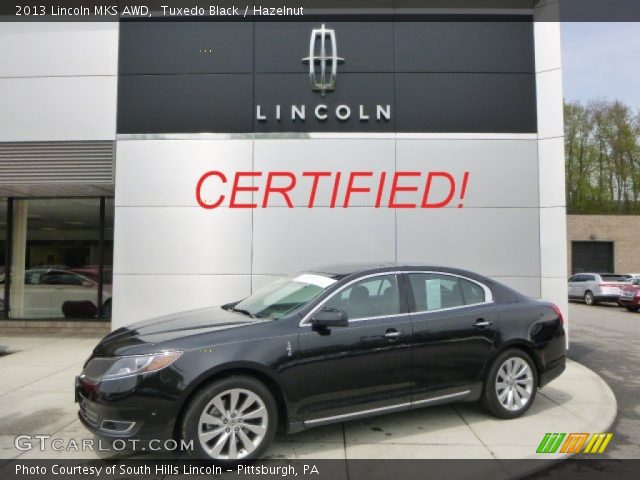 2013 Lincoln MKS AWD in Tuxedo Black