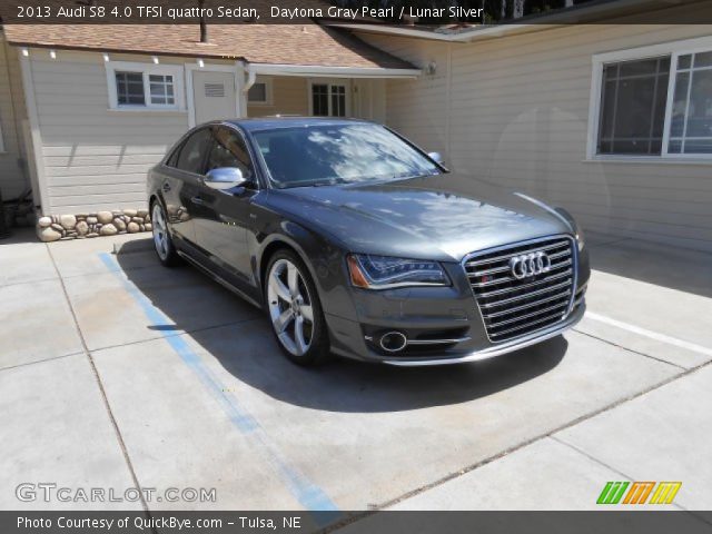 2013 Audi S8 4.0 TFSI quattro Sedan in Daytona Gray Pearl