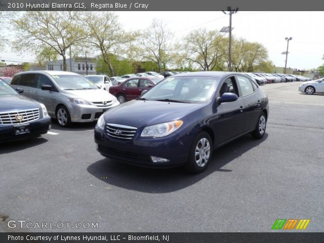 2010 Hyundai Elantra GLS in Regatta Blue