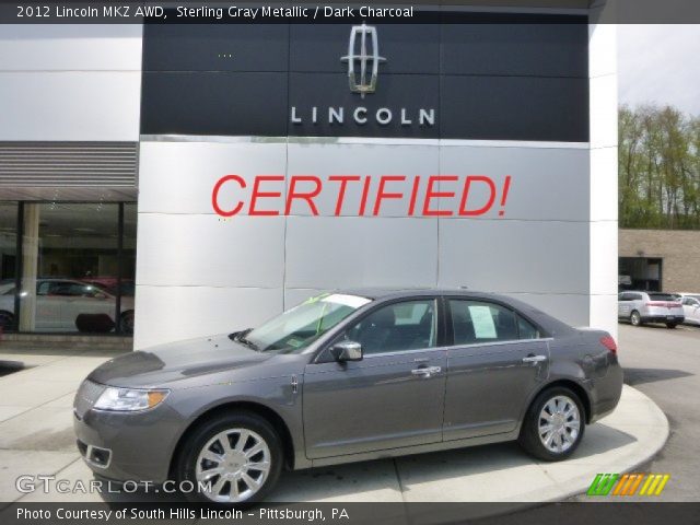2012 Lincoln MKZ AWD in Sterling Gray Metallic