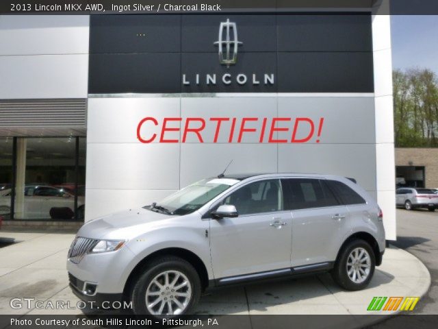 2013 Lincoln MKX AWD in Ingot Silver
