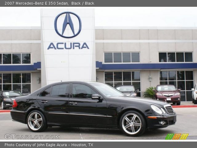 2007 Mercedes-Benz E 350 Sedan in Black