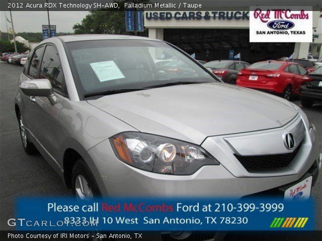 2012 Acura RDX Technology SH-AWD in Palladium Metallic