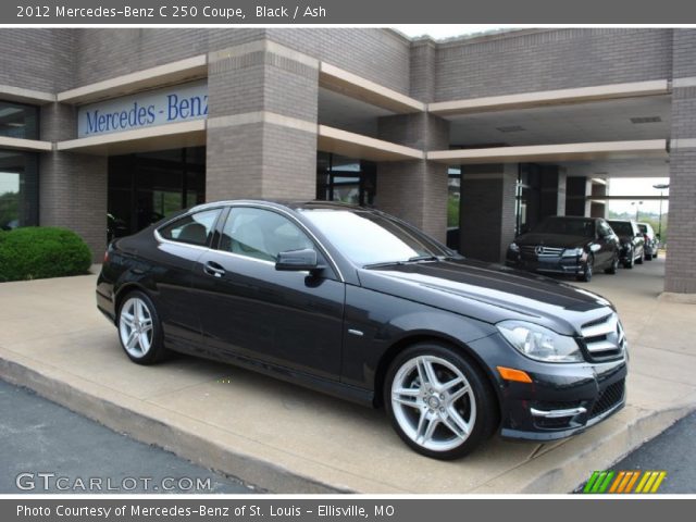 2012 Mercedes-Benz C 250 Coupe in Black