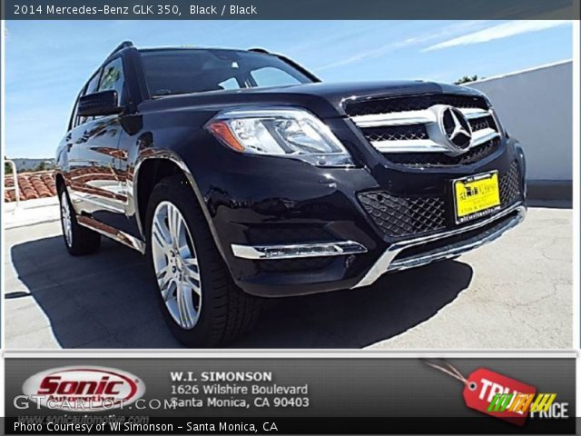 2014 Mercedes-Benz GLK 350 in Black