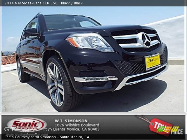 2014 Mercedes-Benz GLK 350 in Black