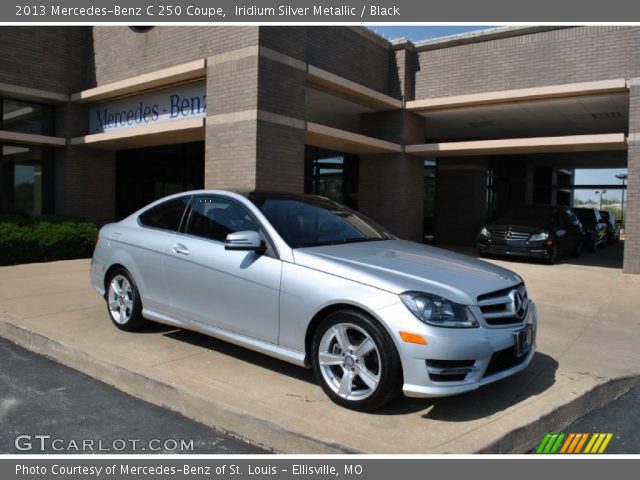 2013 Mercedes-Benz C 250 Coupe in Iridium Silver Metallic