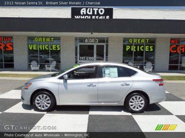 2013 Nissan Sentra SV in Brilliant Silver Metallic