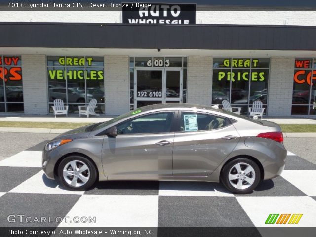 2013 Hyundai Elantra GLS in Desert Bronze