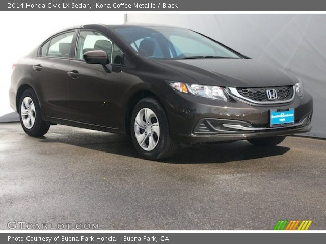 2014 Honda Civic LX Sedan in Kona Coffee Metallic
