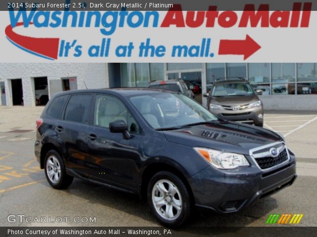 2014 Subaru Forester 2.5i in Dark Gray Metallic