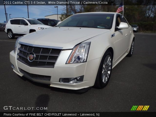 2011 Cadillac CTS 3.6 Sedan in White Diamond Tricoat