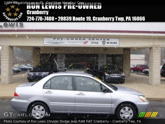 2004 Mitsubishi Lancer ES in Cool Silver Metallic