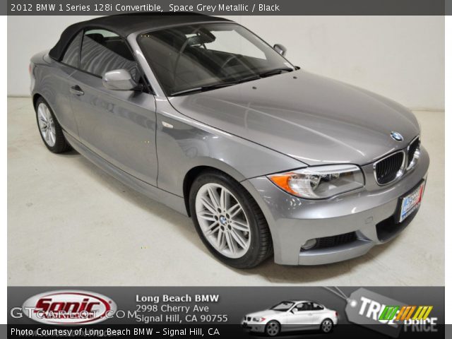 2012 BMW 1 Series 128i Convertible in Space Grey Metallic