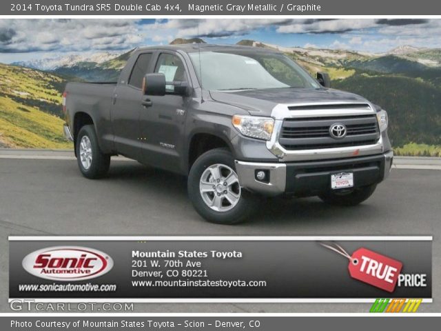 2014 Toyota Tundra SR5 Double Cab 4x4 in Magnetic Gray Metallic