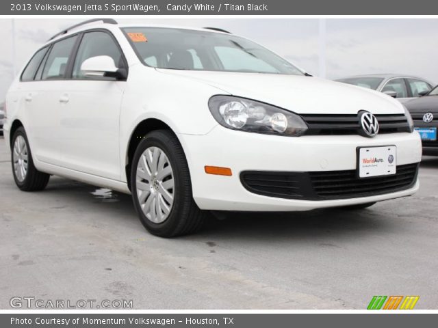2013 Volkswagen Jetta S SportWagen in Candy White
