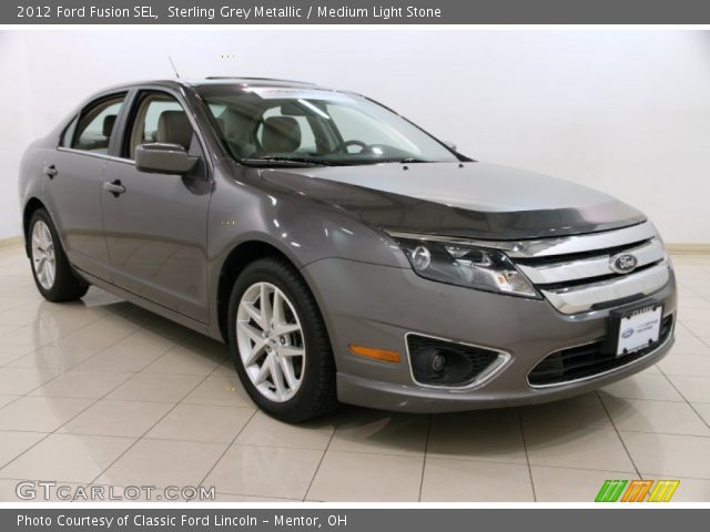 2012 Ford Fusion SEL in Sterling Grey Metallic
