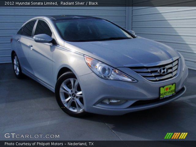 2012 Hyundai Sonata Limited in Radiant Silver