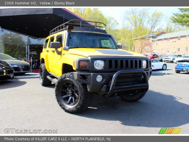 2006 Hummer H3  in Yellow