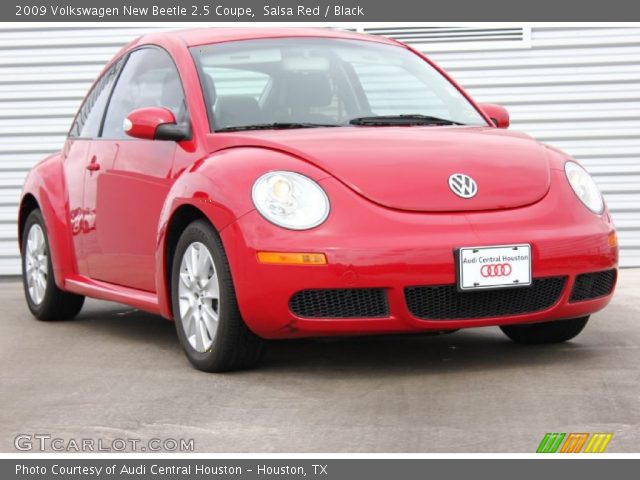 2009 Volkswagen New Beetle 2.5 Coupe in Salsa Red