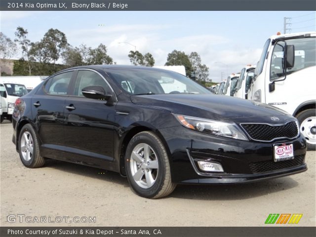 2014 Kia Optima LX in Ebony Black