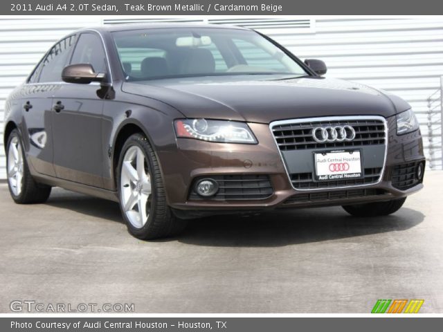 2011 Audi A4 2.0T Sedan in Teak Brown Metallic