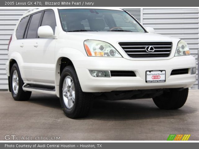 2005 Lexus GX 470 in Blizzard White Pearl