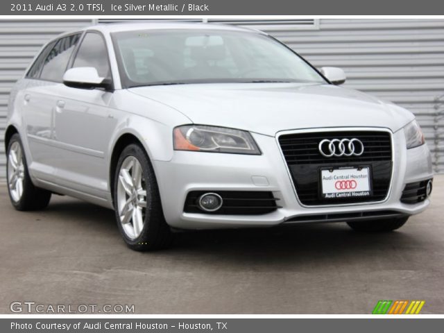 2011 Audi A3 2.0 TFSI in Ice Silver Metallic