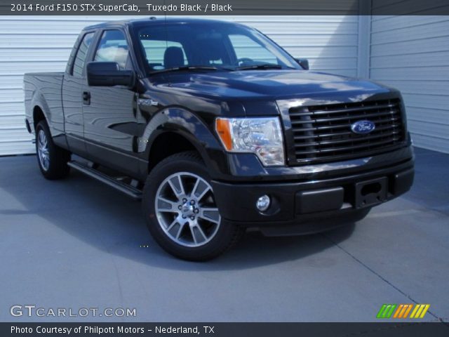 2014 Ford F150 STX SuperCab in Tuxedo Black