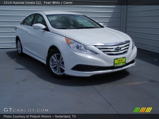 2014 Hyundai Sonata GLS in Pearl White