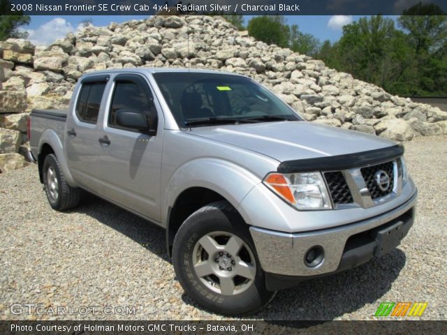 2008 Nissan Frontier SE Crew Cab 4x4 in Radiant Silver