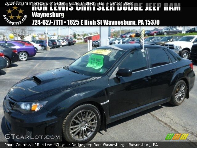 2011 Subaru Impreza WRX Sedan in Obsidian Black Pearl