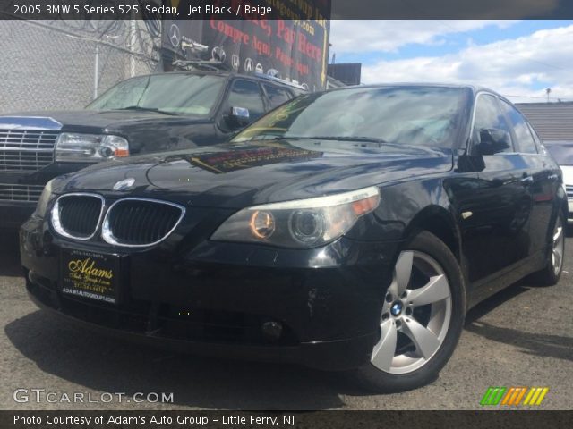 2005 BMW 5 Series 525i Sedan in Jet Black