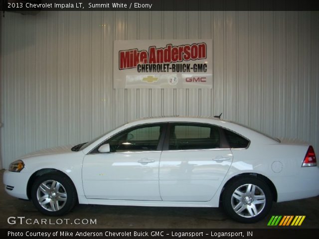 2013 Chevrolet Impala LT in Summit White