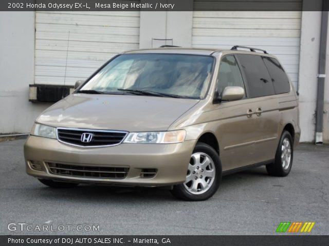 2002 Honda Odyssey EX-L in Mesa Beige Metallic