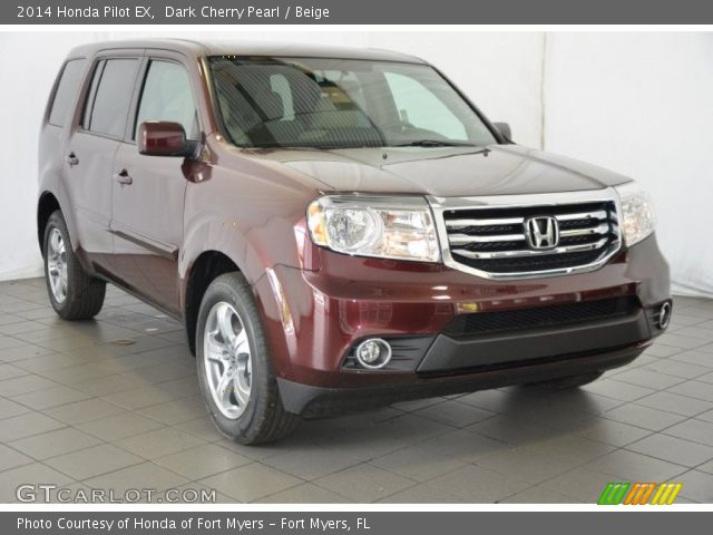 2014 Honda Pilot EX in Dark Cherry Pearl