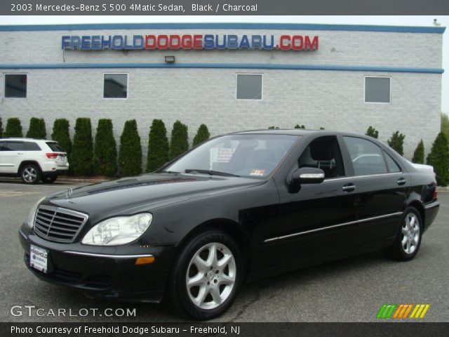 2003 Mercedes-Benz S 500 4Matic Sedan in Black