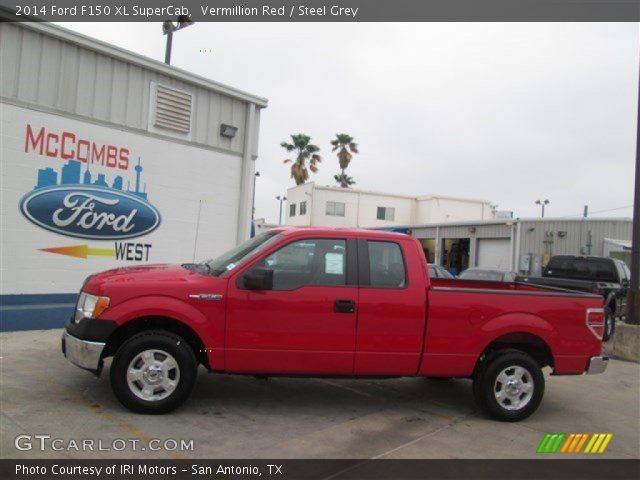 2014 Ford F150 XL SuperCab in Vermillion Red