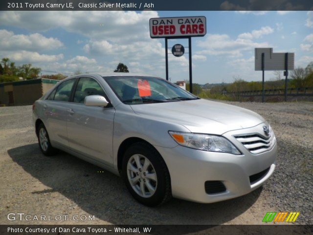 2011 Toyota Camry LE in Classic Silver Metallic