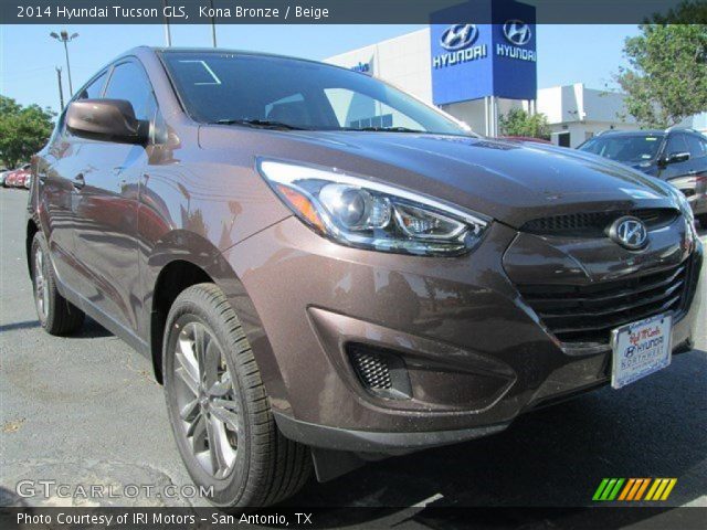 2014 Hyundai Tucson GLS in Kona Bronze