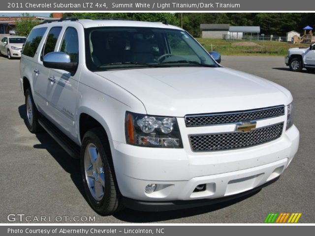 2011 Chevrolet Suburban LTZ 4x4 in Summit White